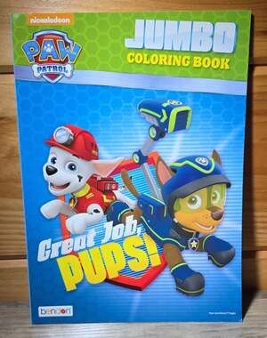 Paw Patrol Great Job Pups Jumbo Coloring & Activity Book